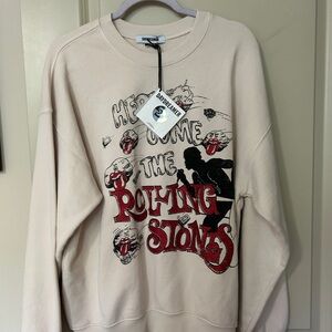 NWT Rolling Stones Daydreamer crewneck